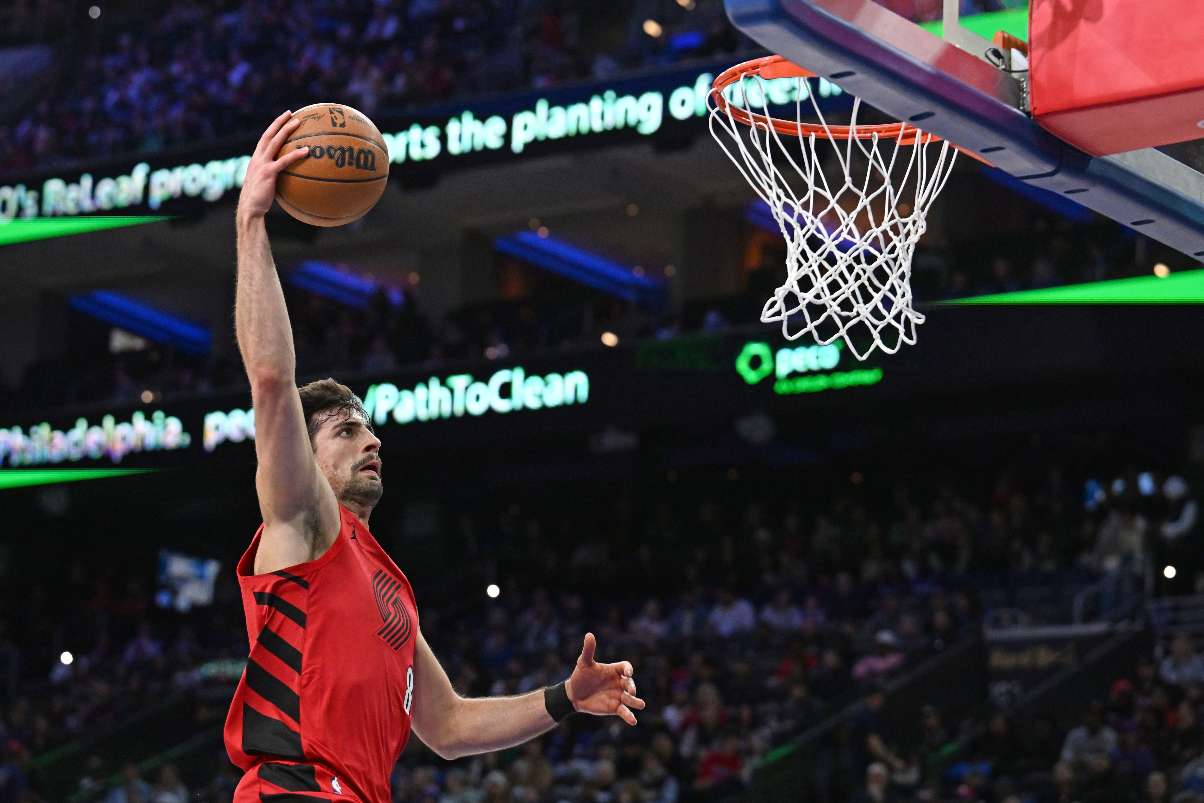 阿夫迪亚突破无解开拓者力克太阳锁定季后赛席